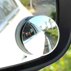 Pack of 2 Blind Spot Round Wide Angle Adjustable Convex Rear View Mirrors