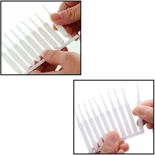 10pcs Shower Nozzle Cleaning Brush Set