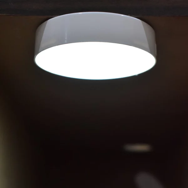 Round Shape 8 LED Motion Sensor Induction LED Light