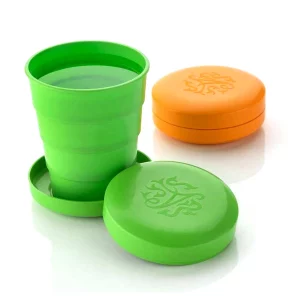 Unbreakable Magic Cup - Folding Pocket Glass for Traveling and On-the-Go Use