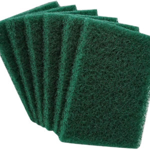 Aqua Green Scrub Sponge Cleaning Pads