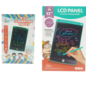 LCD Writing Tablet – Colorful Digital Drawing Pad for Kids & Adults (8.5" / 12")